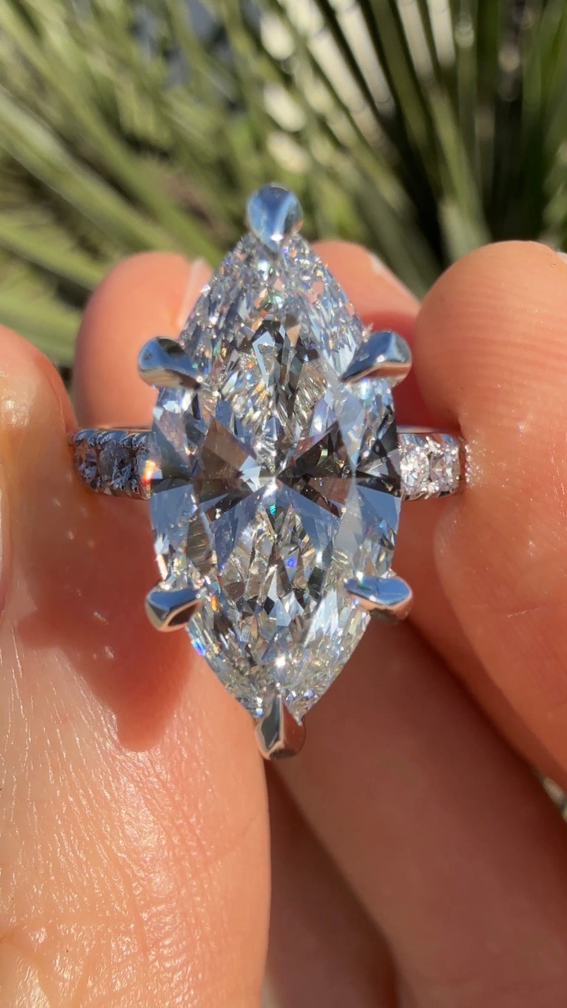 The Madison Ring Carat Marquise Diamond Engagement Ring with