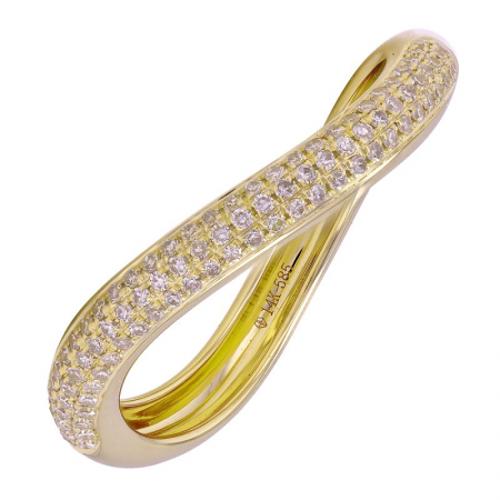 Diamond Wave Ring