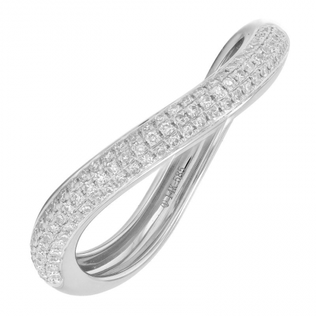 Diamond Wave Ring