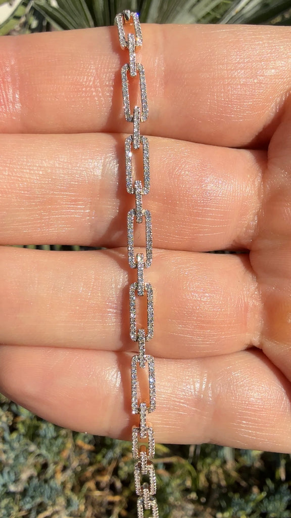 Diamond Link Bracelet