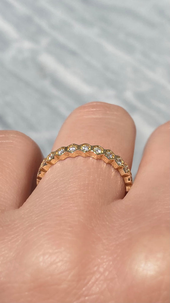 Diamond Stackable Ring Set