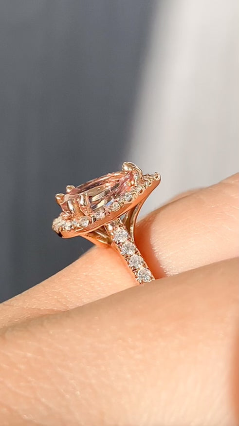 Morganite Ring Tiffany