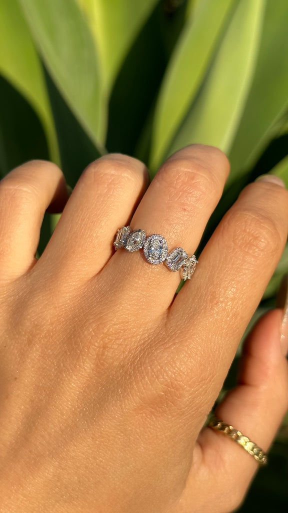 Multi Fancy Shape Diamond Ring