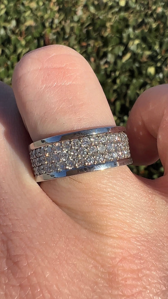 The Kevin Ring Mens Diamond Eternity Ring