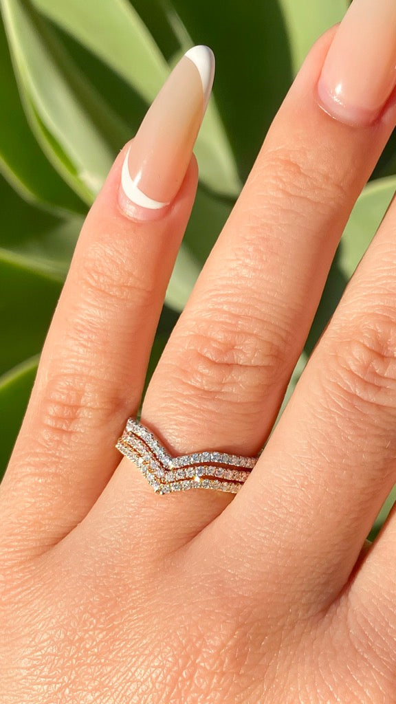 Tiffany V Ring Soleste