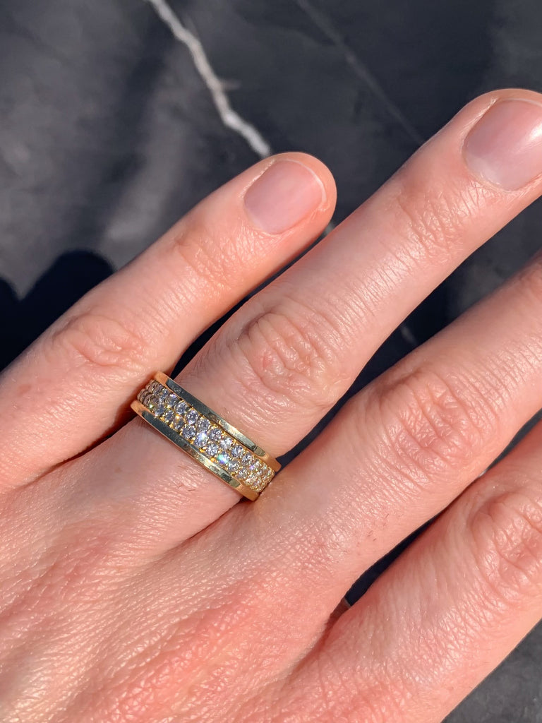 The Luka Ring Diamond Mens Ring